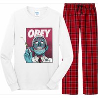 Obey Zombie Fauci Fauci Ouchie Political Long Sleeve Pajama Set