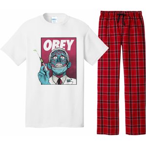 Obey Zombie Fauci Fauci Ouchie Political Pajama Set