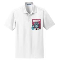 Obey Zombie Fauci Fauci Ouchie Political Dry Zone Grid Polo