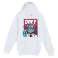 Obey Zombie Fauci Fauci Ouchie Political Premium Pullover Hoodie