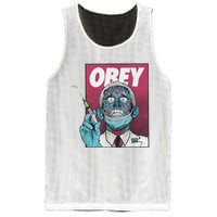 Obey Zombie Fauci Fauci Ouchie Political Mesh Reversible Basketball Jersey Tank