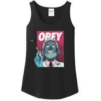 Obey Zombie Fauci Fauci Ouchie Political Ladies Essential Tank