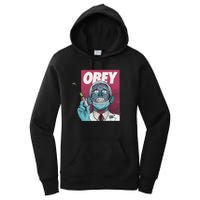 Obey Zombie Fauci Fauci Ouchie Political Women's Pullover Hoodie