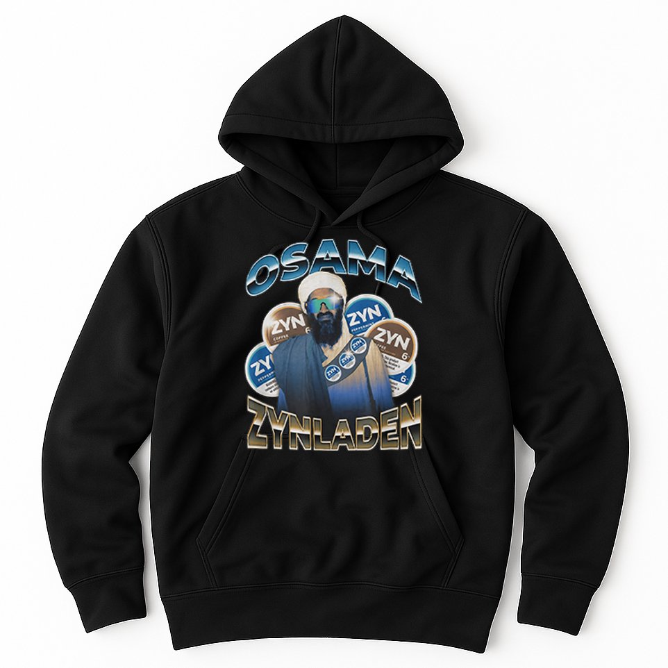 Osama Zynladen Funny Darty College Designs Hoodie