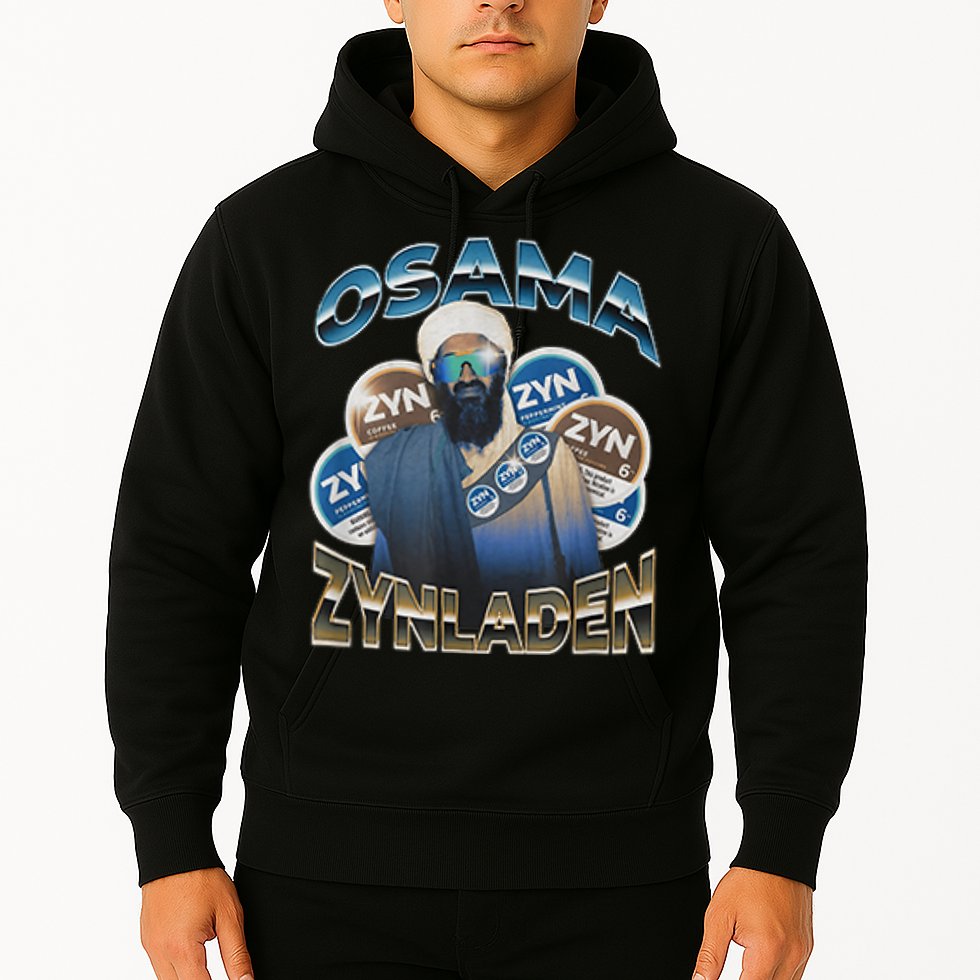 Osama Zynladen Funny Darty College Designs Hoodie