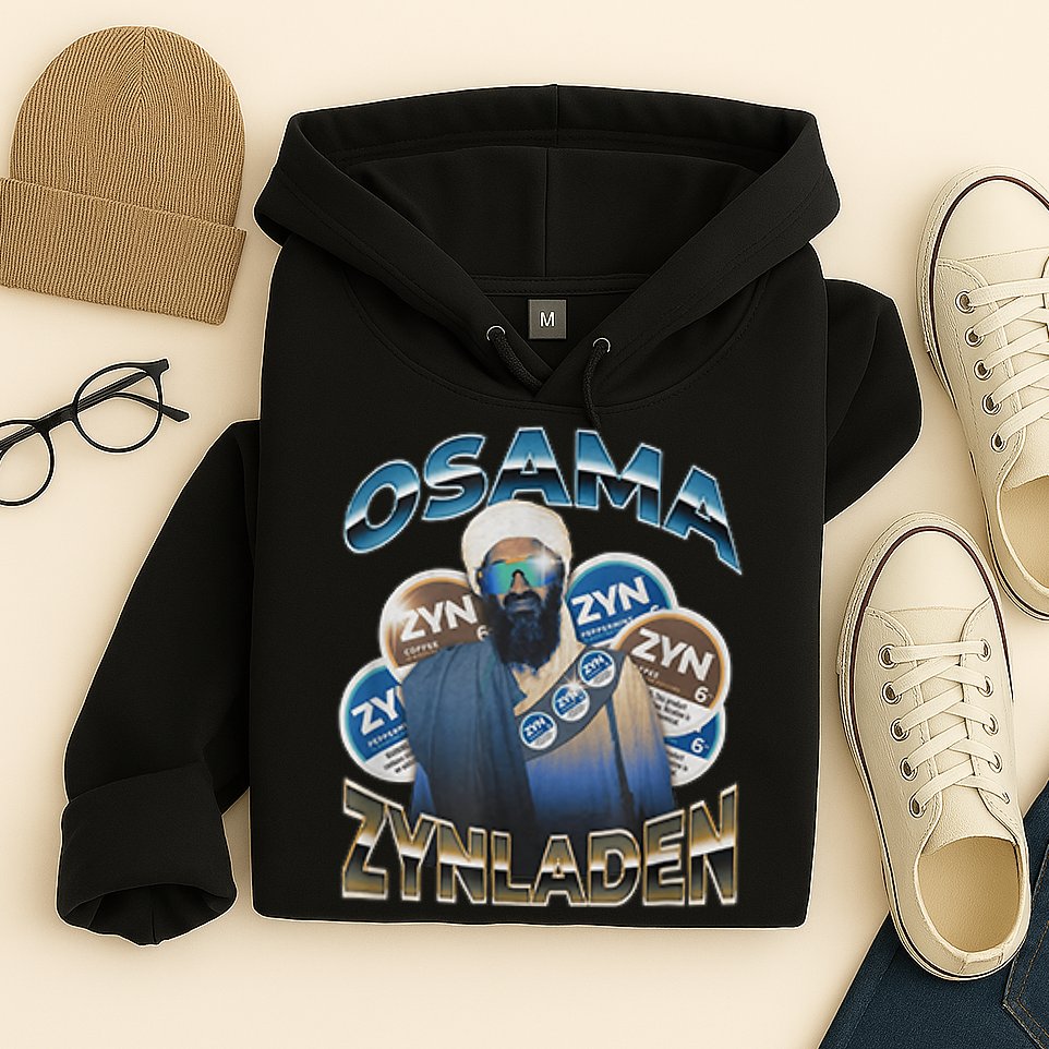 Osama Zynladen Funny Darty College Designs Hoodie