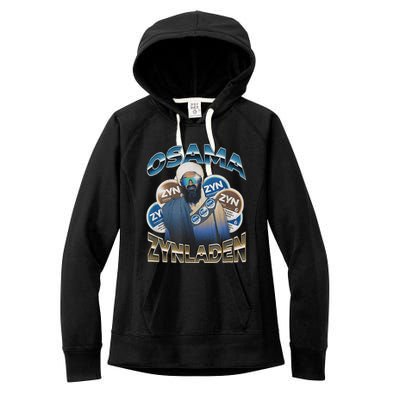 Osama Zynladen Funny Darty College Designs Women's Fleece Hoodie