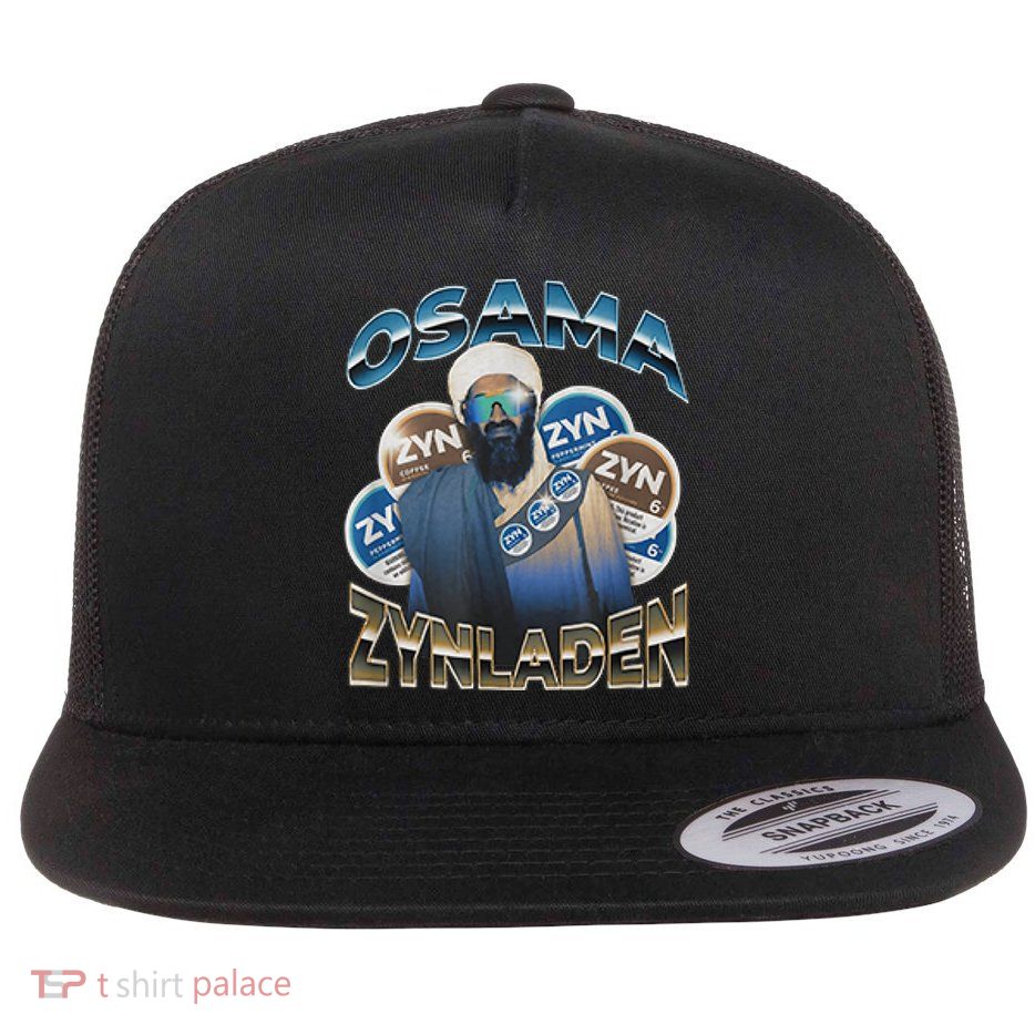 Osama Zynladen Funny Darty College Designs Flatbill Hat