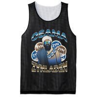 Osama Zynladen Funny Darty College Designs Mesh Reversible Basketball Jersey Tank