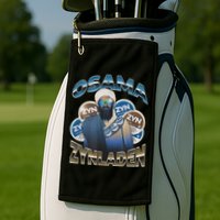 Osama Zynladen Funny Darty College Designs Golf Towel