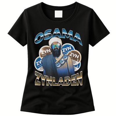 Osama Zynladen Funny Darty College Designs Womens T-Shirt