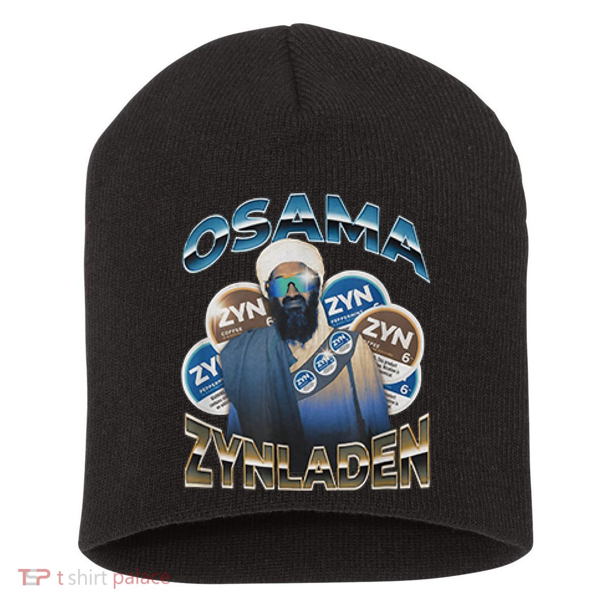 Osama Zynladen Funny Darty College Designs Short Acrylic Beanie