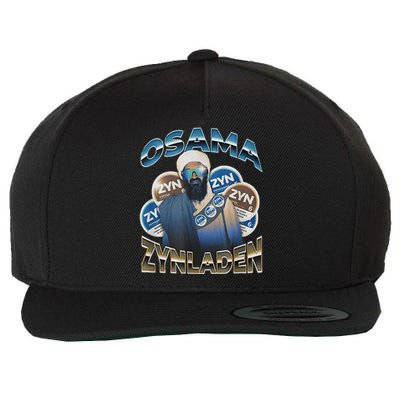 Osama Zynladen Funny Darty College Designs Wool Snapback Cap