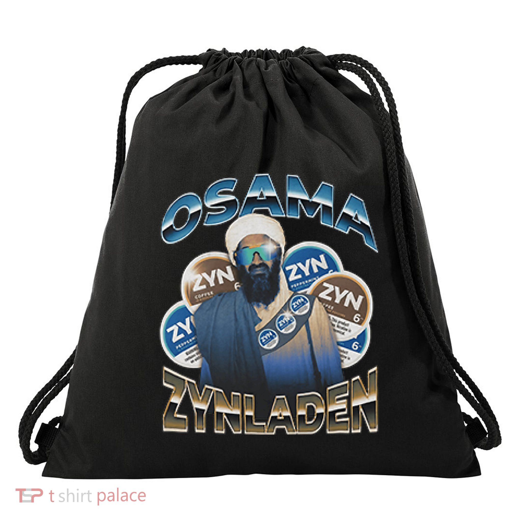 Osama Zynladen Drawstring Bag