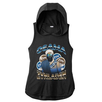 Osama Zynladen Ladies PosiCharge Tri-Blend Wicking Draft Hoodie Tank