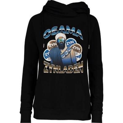 Osama Zynladen Womens Funnel Neck Pullover Hood