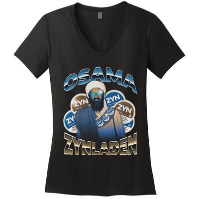 Osama Zynladen Women's V-Neck T-Shirt