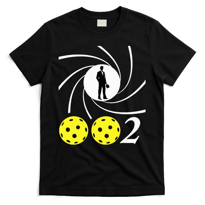 Pickleball 002 002 Spy Parody T-Shirt