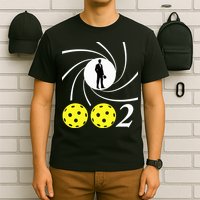 Pickleball 002 002 Spy Parody T-Shirt