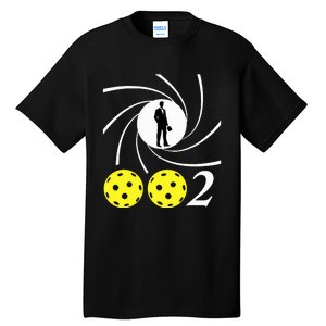 Pickleball 002 002 Spy Parody Tall T-Shirt