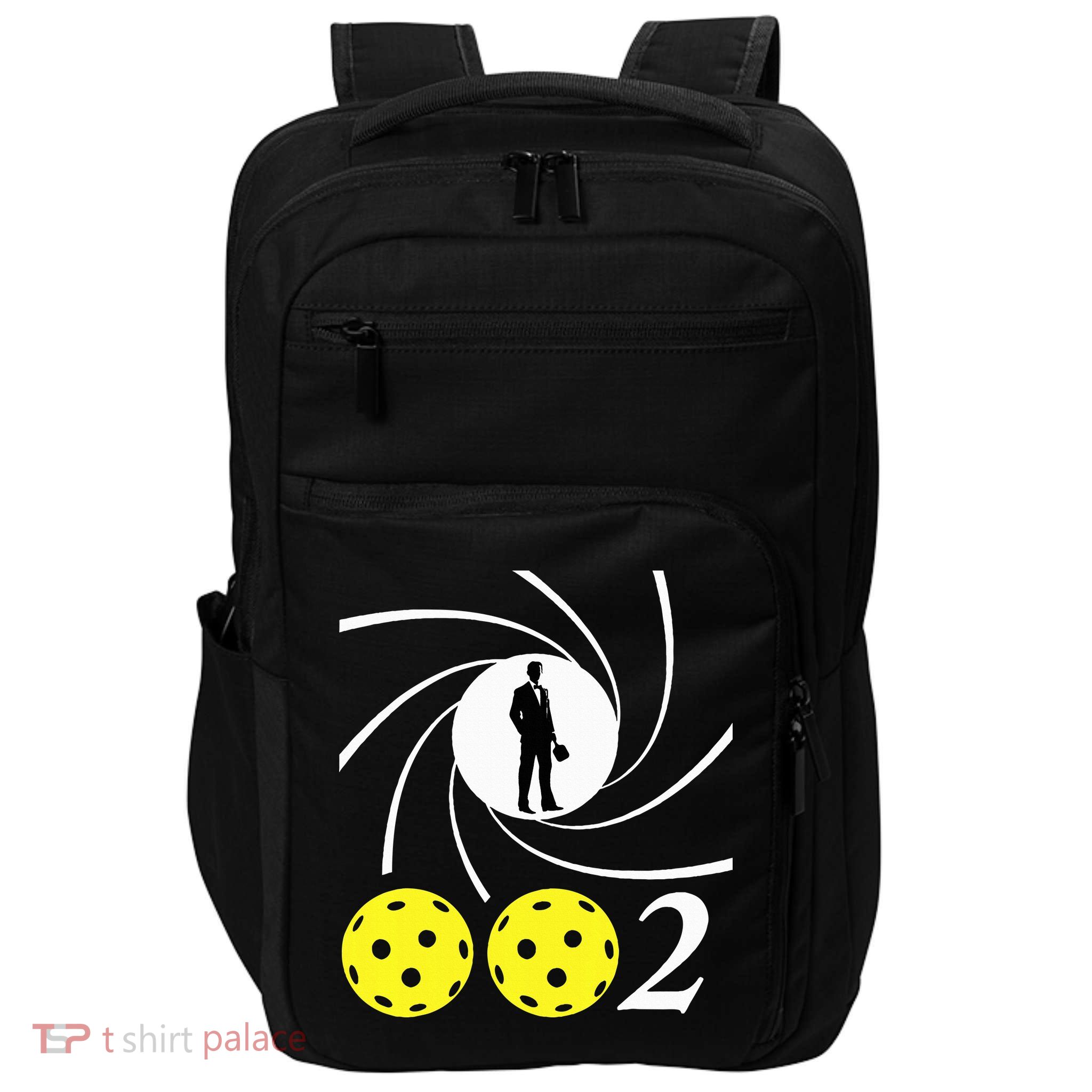 Pickleball 002 002 Spy Parody Impact Tech Backpack