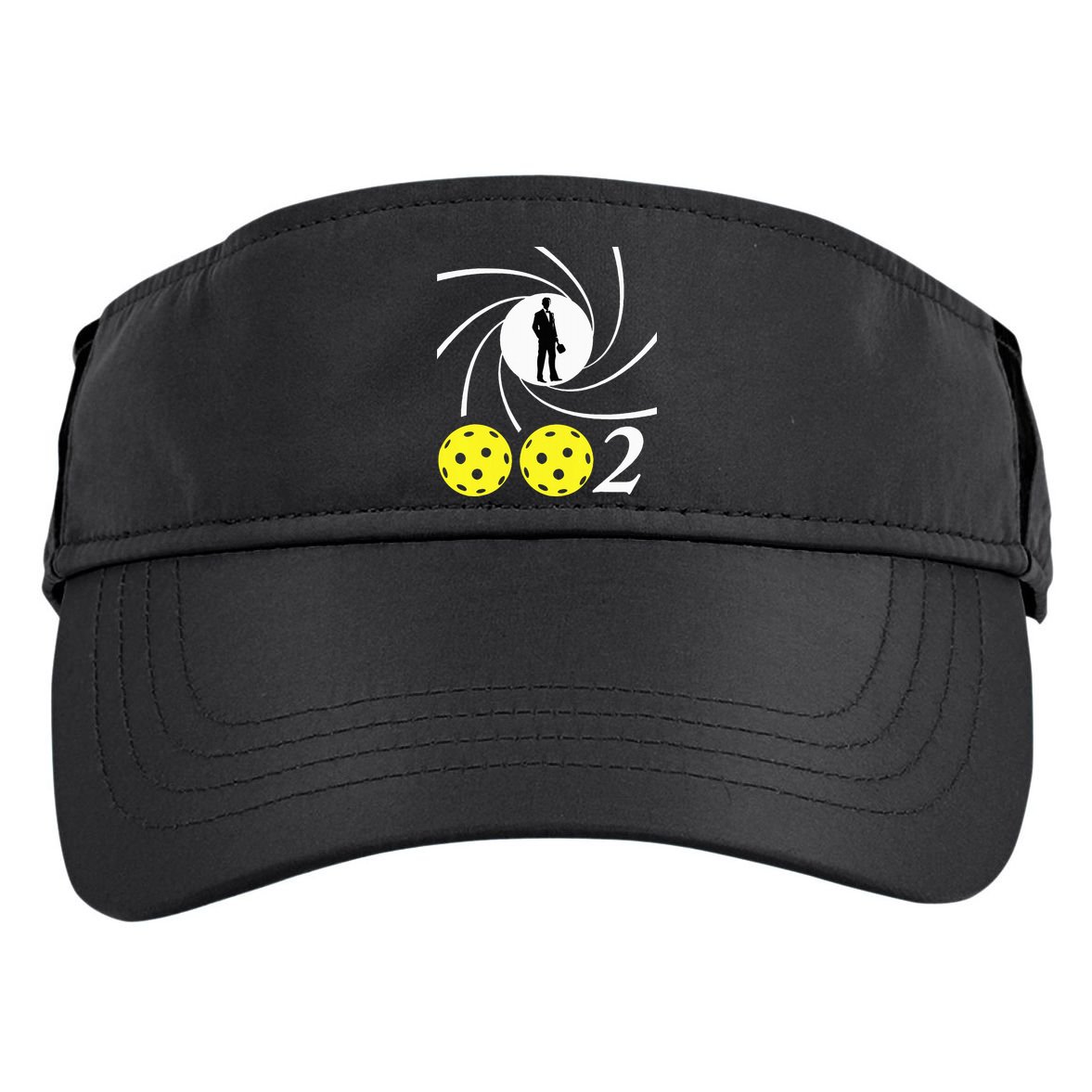 Pickleball 002 002 Spy Parody Adult Drive Performance Visor