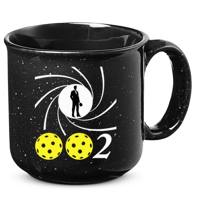 Pickleball 002 002 Spy Parody 15oz Campfire Ceramic Mug