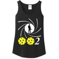 Pickleball 002 002 Spy Parody Ladies Essential Tank