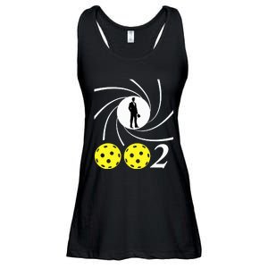 Pickleball 002 002 Spy Parody Ladies Essential Flowy Tank