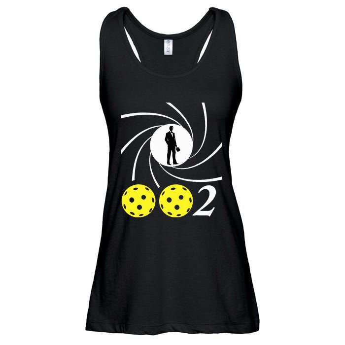 Pickleball 002 002 Spy Parody Ladies Essential Flowy Tank