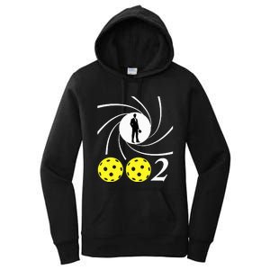 Pickleball 002 002 Spy Parody Women's Pullover Hoodie