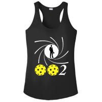 Pickleball 002 002 Spy Parody Ladies PosiCharge Competitor Racerback Tank