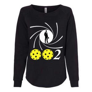 Pickleball 002 002 Spy Parody Womens California Wash Sweatshirt