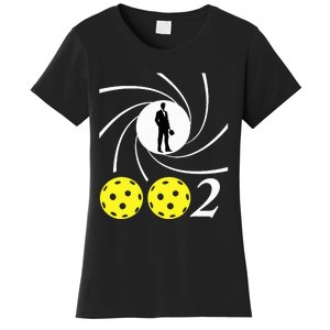 Pickleball 002 002 Spy Parody Women's T-Shirt