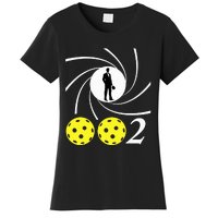 Pickleball 002 002 Spy Parody Women's T-Shirt