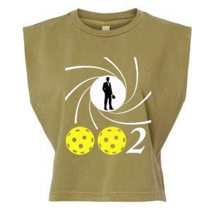 Pickleball 002 002 Spy Parody Garment-Dyed Women's Muscle Tee