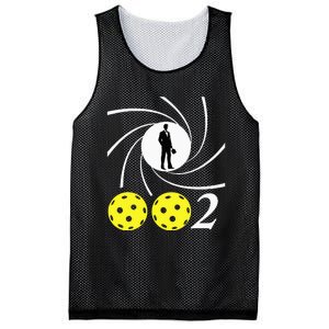 Pickleball 002 002 Spy Parody Funny Pickleball Mesh Reversible Basketball Jersey Tank