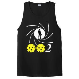 Pickleball 002 002 Spy Parody Funny Pickleball PosiCharge Competitor Tank