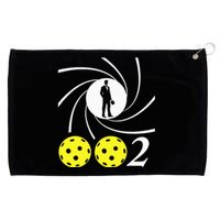 Pickleball 002 002 Spy Parody Funny Pickleball Grommeted Golf Towel