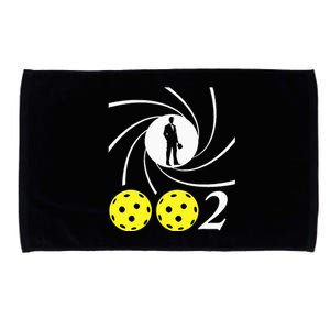 Pickleball 002 002 Spy Parody Funny Pickleball Microfiber Hand Towel