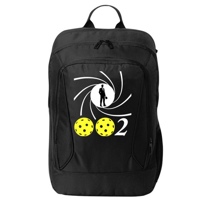 Pickleball 002 002 Spy Parody Funny Pickleball City Backpack