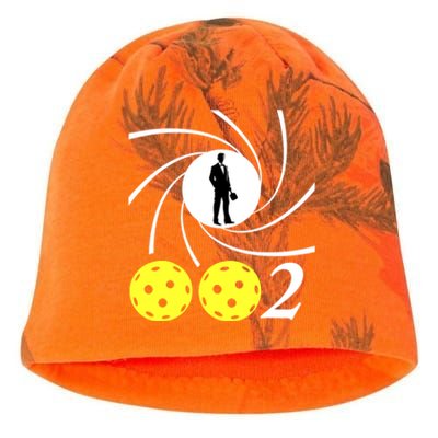 Pickleball 002 002 Spy Parody Funny Pickleball Kati - Camo Knit Beanie