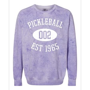 Pickleball 002 Est 1965 Colorblast Crewneck Sweatshirt