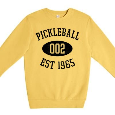 Pickleball 002 Est 1965 Premium Crewneck Sweatshirt