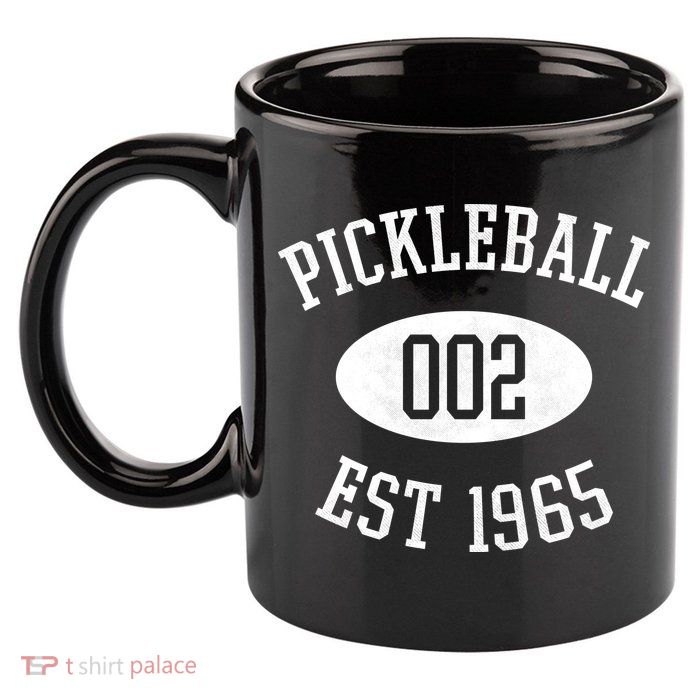 Pickleball 002 Est 1965 11oz C Handle Ceramic Mug