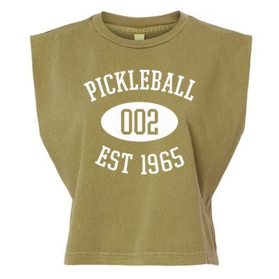 Pickleball 002 Est 1965 Garment-Dyed Women's Muscle Tee