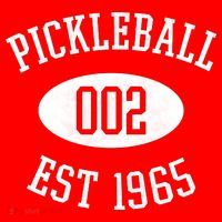 Pickleball 002 Est 1965 Button