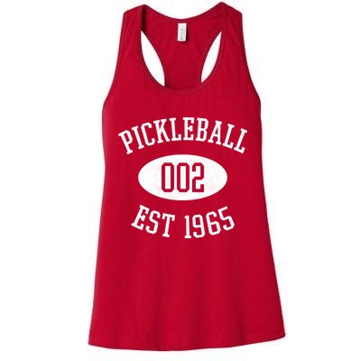 Pickleball 002 Est 1965 Womens Tank Top