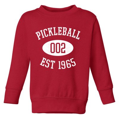 Pickleball 002 Est 1965 Toddler Sweatshirt