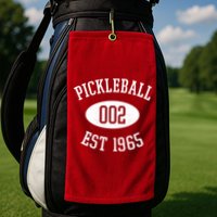 Pickleball 002 Est 1965 Golf Towel